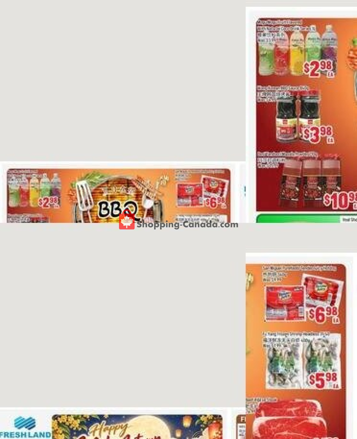 FreshLand Supermarket flyer from Friday September 18, 2026 to Thursday September 24, 2026 - page 1