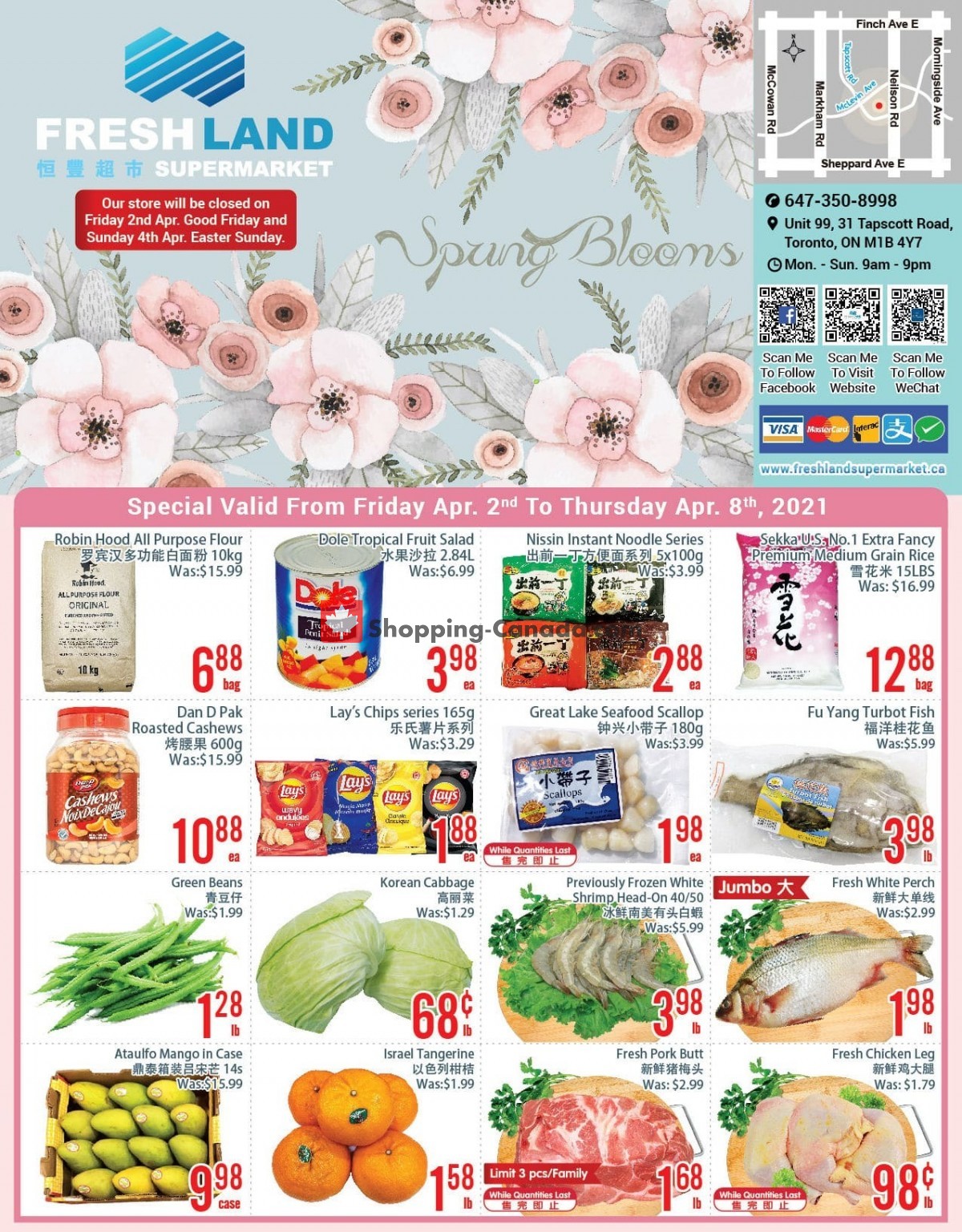 FreshLand Supermarket flyer from Friday April 2, 2021 to Thursday April 8, 2021 - page 2