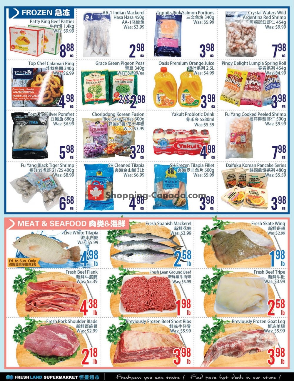 FreshLand Supermarket flyer from Friday January 22, 2021 to Thursday January 28, 2021 - page 3