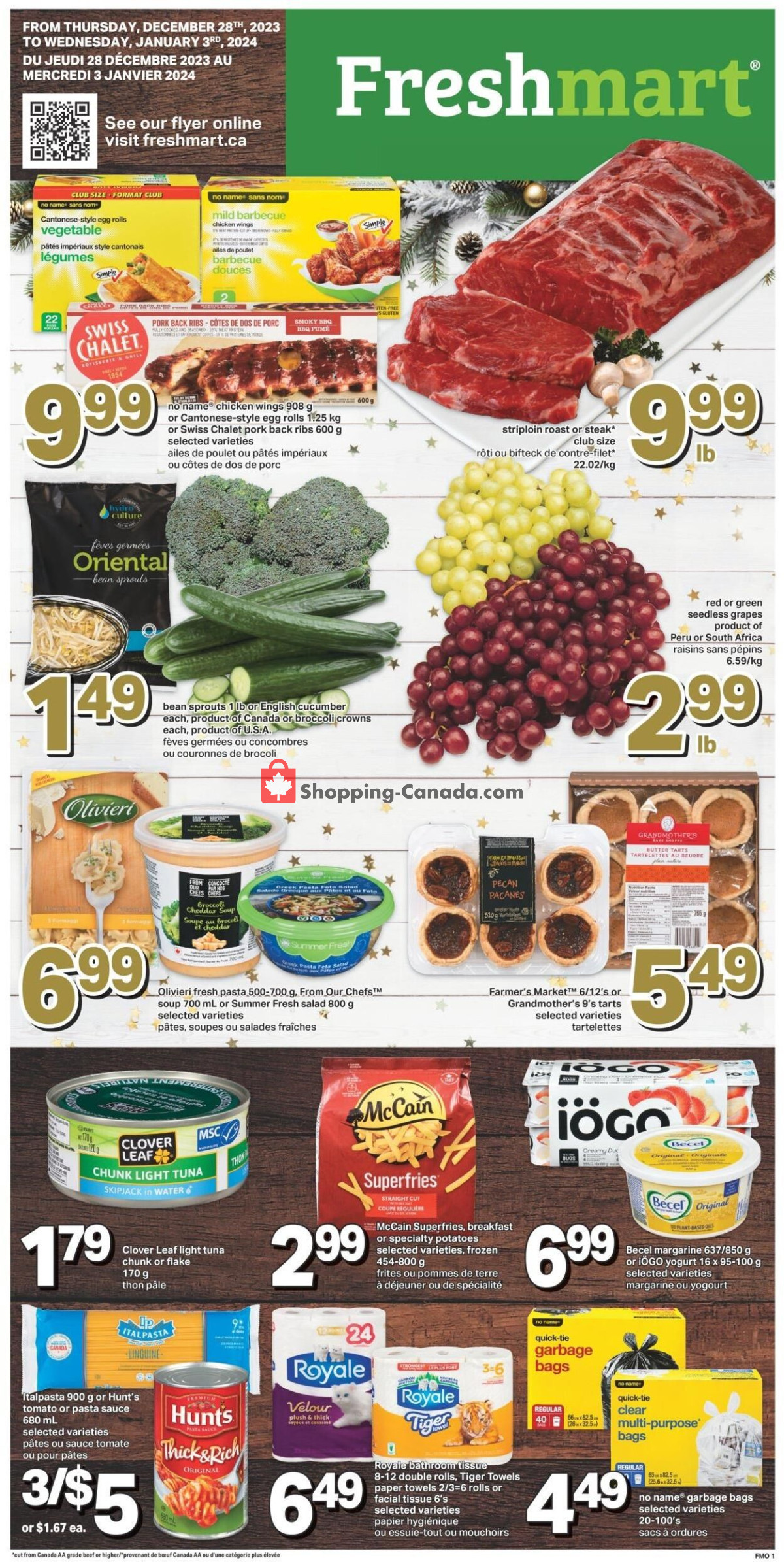 Freshmart flyer from Thursday December 28, 2023 to Wednesday January 3, 2024 - page 2