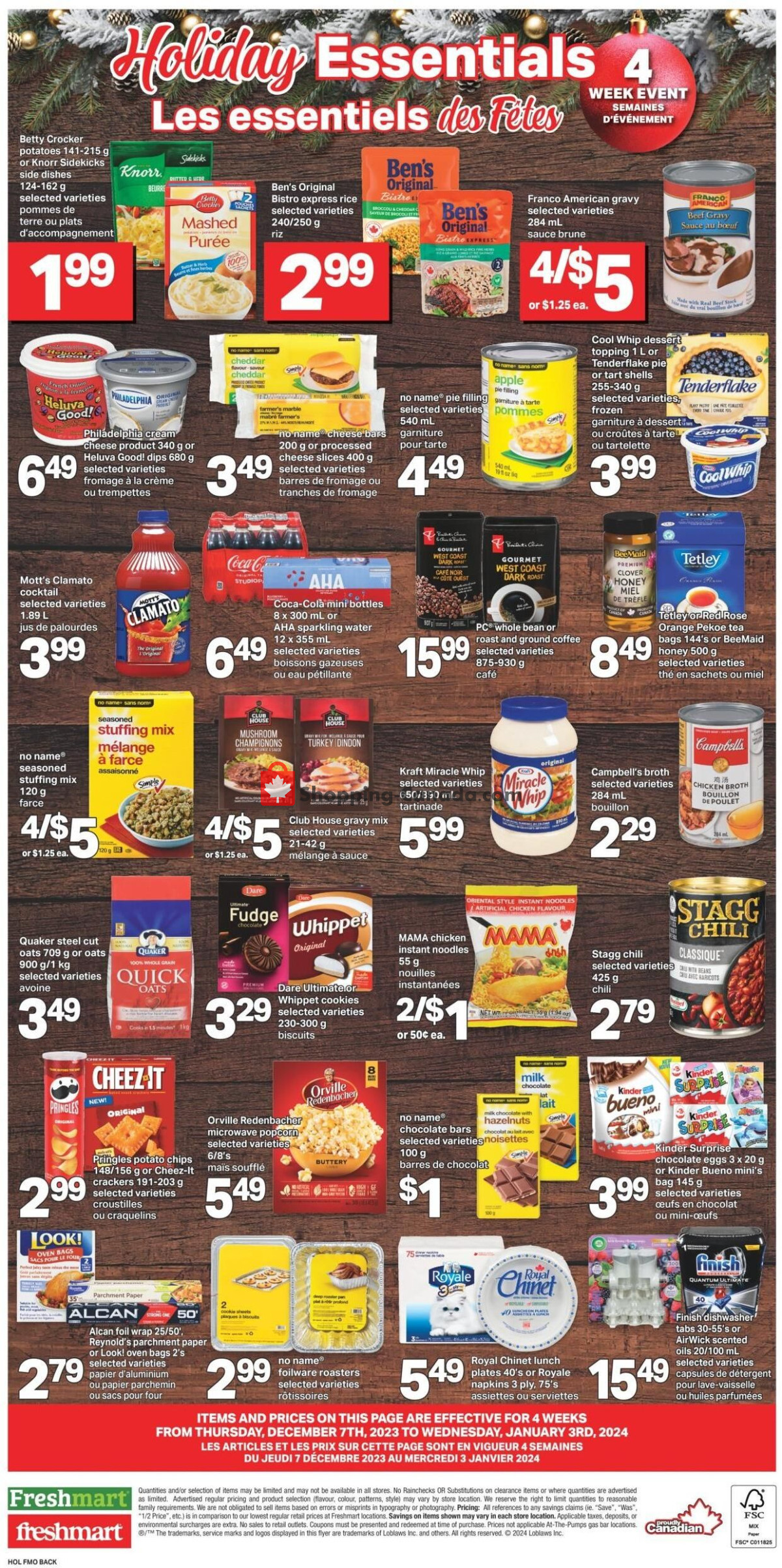 Freshmart flyer from Thursday December 28, 2023 to Wednesday January 3, 2024 - page 8