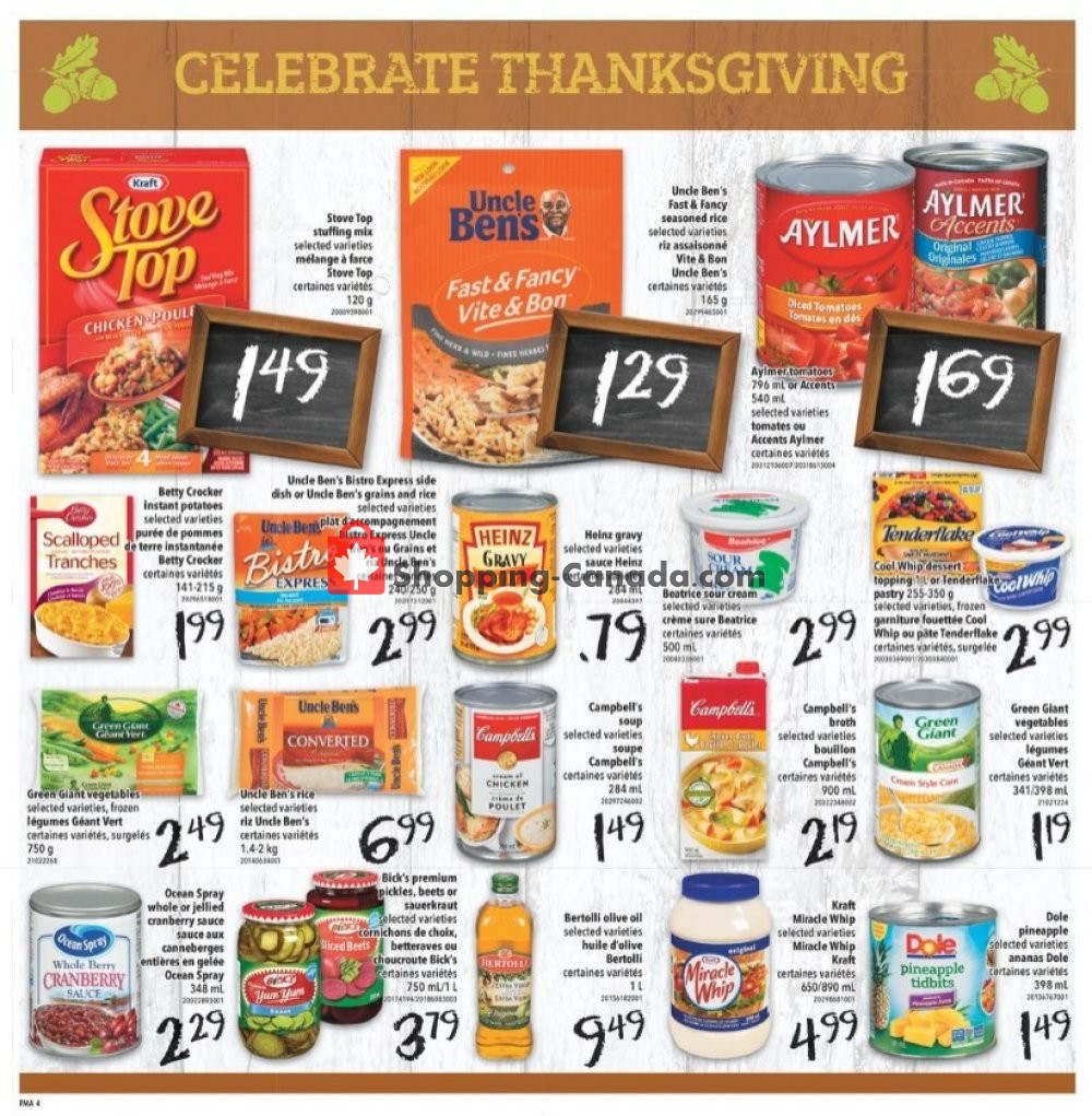 Freshmart flyer from Thursday October 3, 2019 to Wednesday October 9, 2019 - page 4