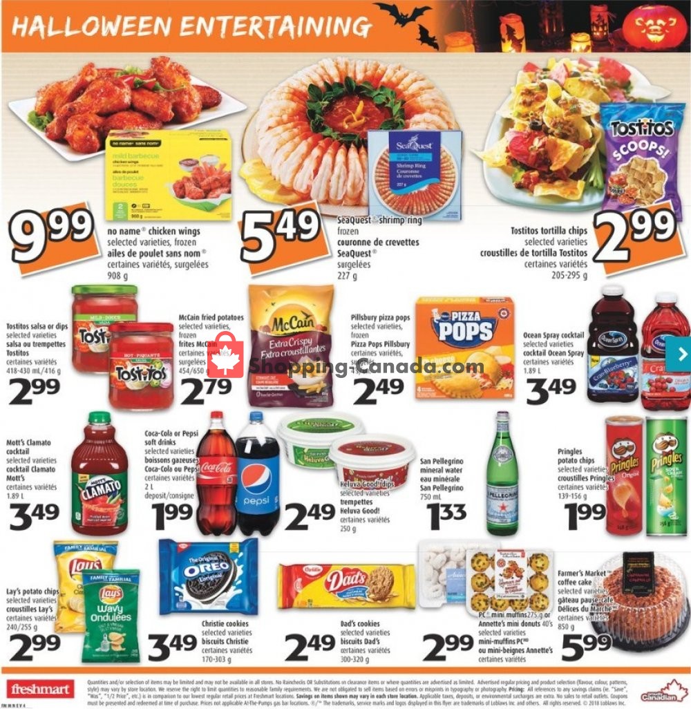 Freshmart flyer from Thursday October 25, 2018 to Wednesday October 31, 2018 - page 4
