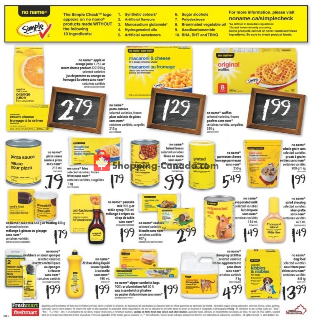 Freshmart flyer from Thursday July 2, 2020 to Wednesday July 8, 2020 - page 12