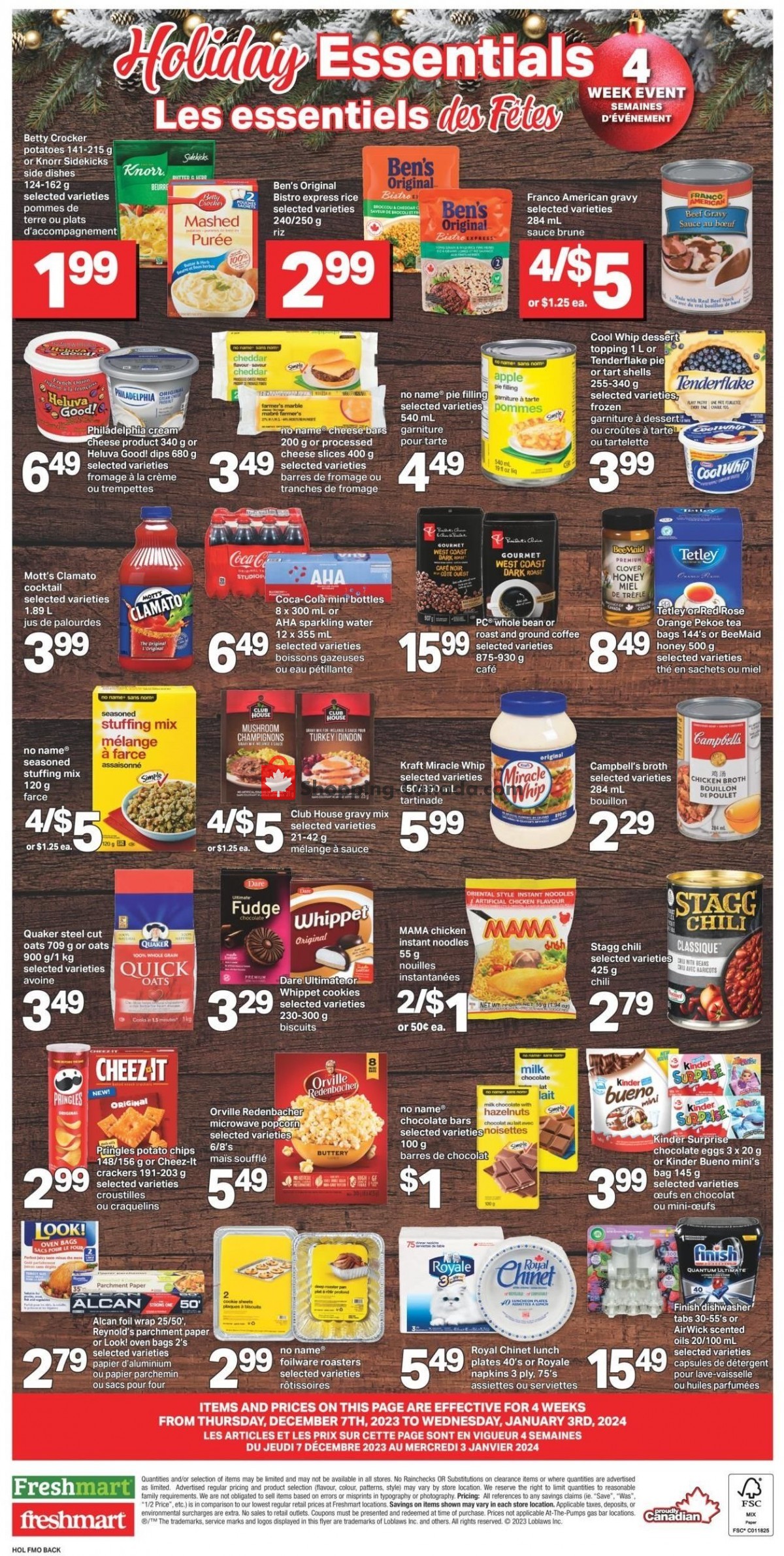 Freshmart flyer from Thursday December 7, 2023 to Wednesday December 13, 2023 - page 7