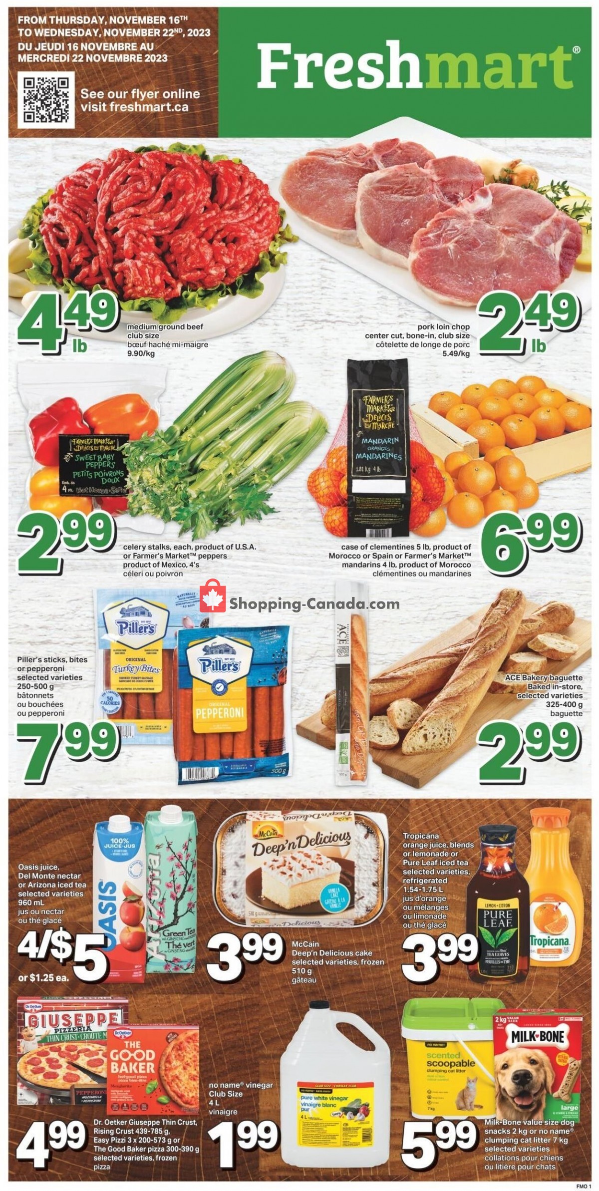 Freshmart flyer from Thursday November 16, 2023 to Wednesday November 22, 2023 - page 2