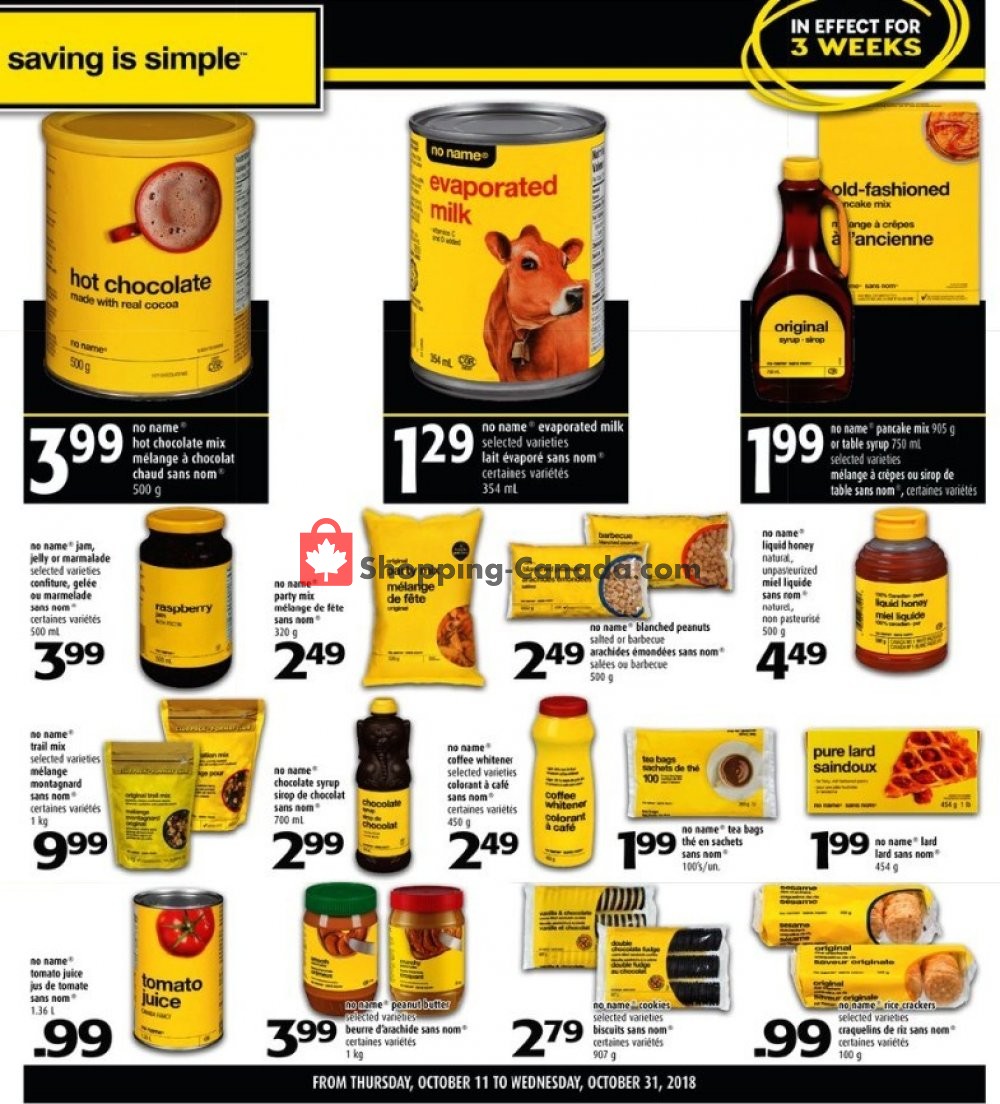 Freshmart flyer from Thursday October 11, 2018 to Wednesday October 31, 2018 - page 3