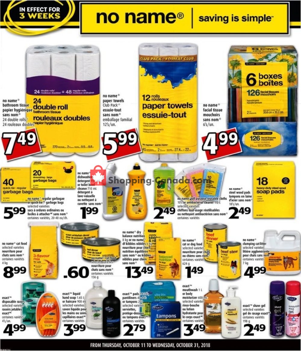 Freshmart flyer from Thursday October 11, 2018 to Wednesday October 31, 2018 - page 4