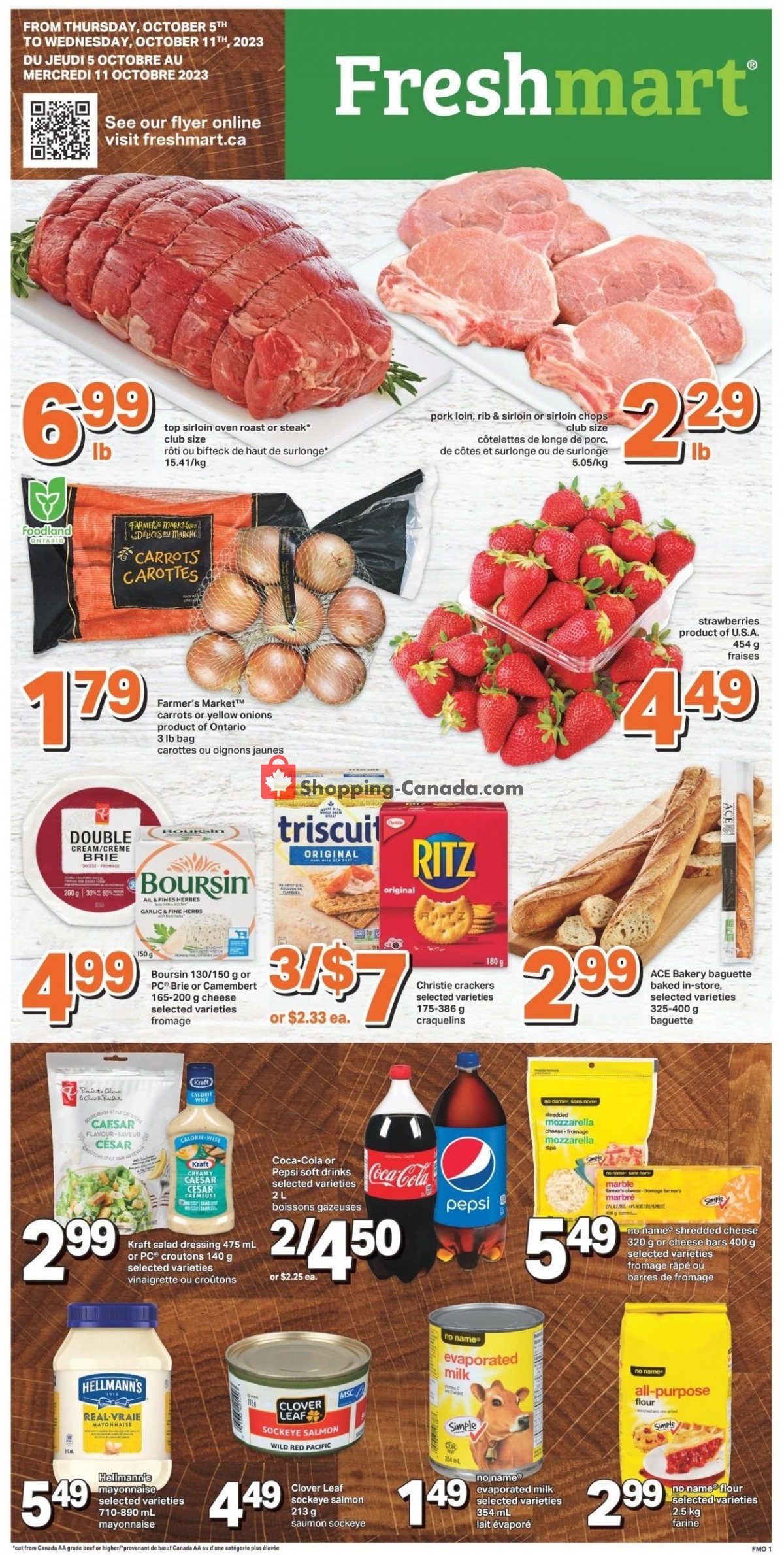 Freshmart flyer from Thursday October 5, 2023 to Wednesday October 11, 2023 - page 2