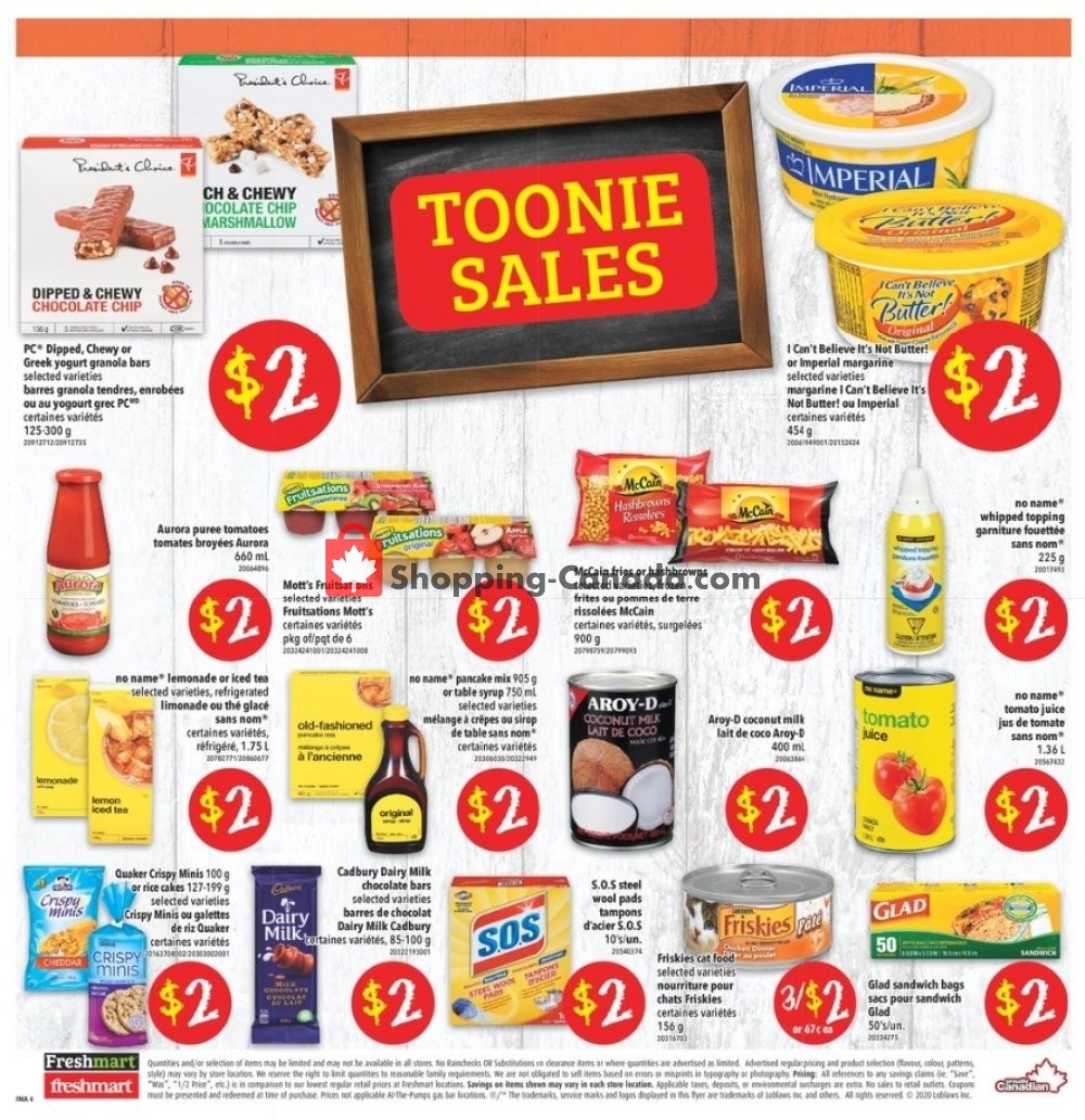 Freshmart flyer from Thursday April 30, 2020 to Wednesday May 6, 2020 - page 4