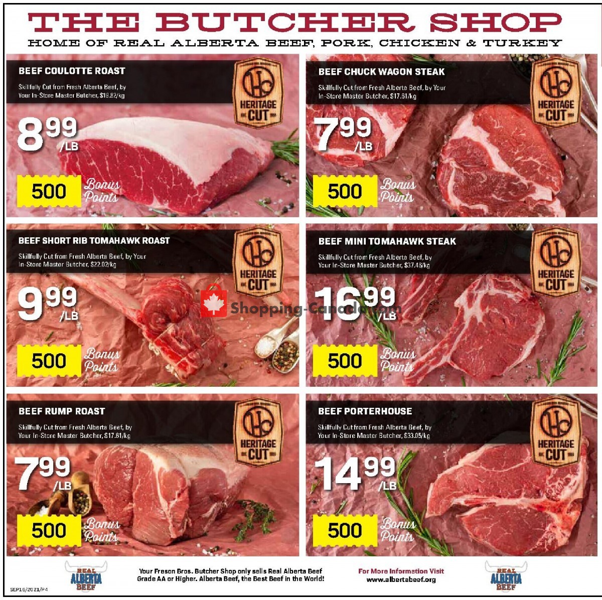 Freson Bros. flyer from Friday September 10, 2021 to Thursday September 16, 2021 - page 4