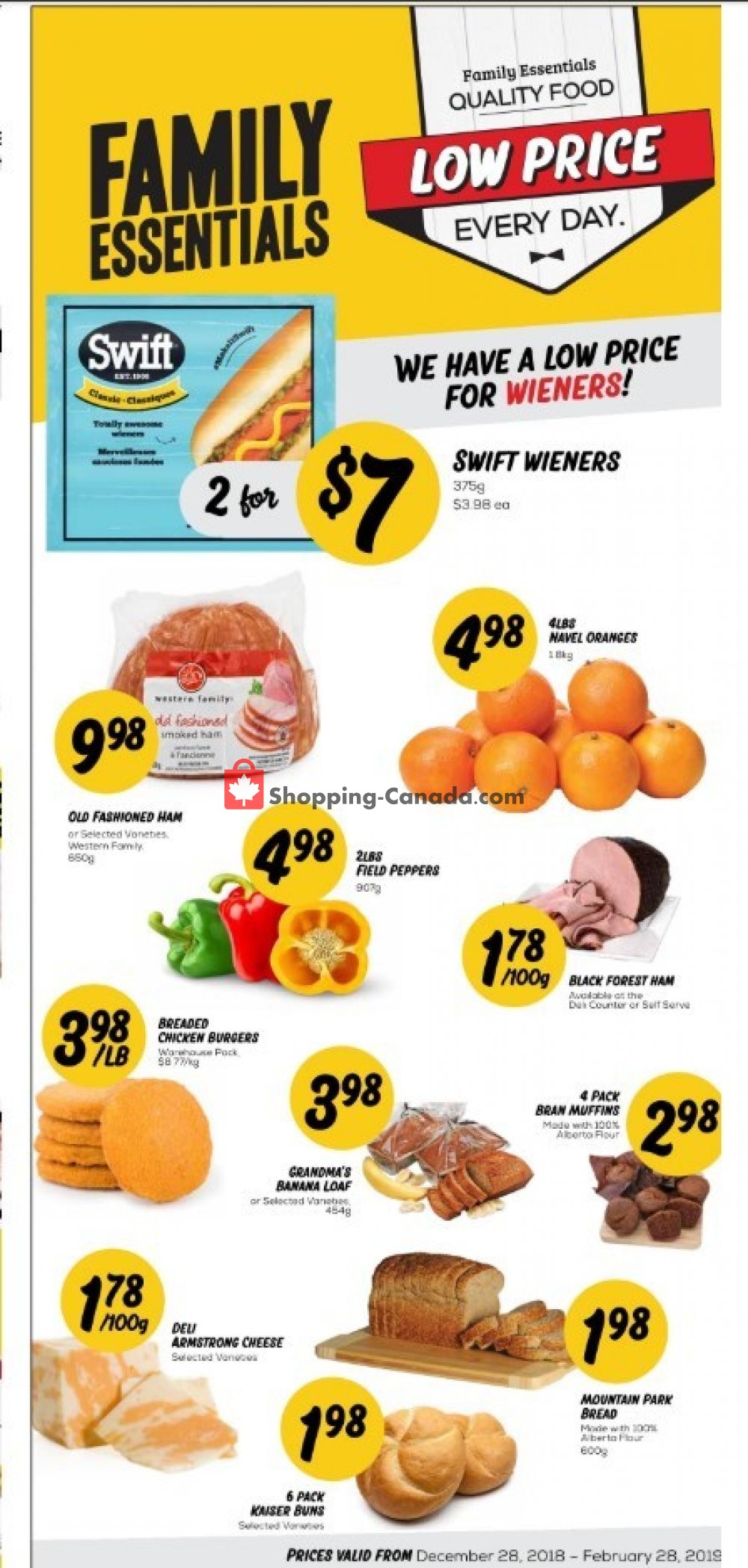 Freson Bros. flyer from Friday December 28, 2018 to Thursday February 28, 2019 - page 3