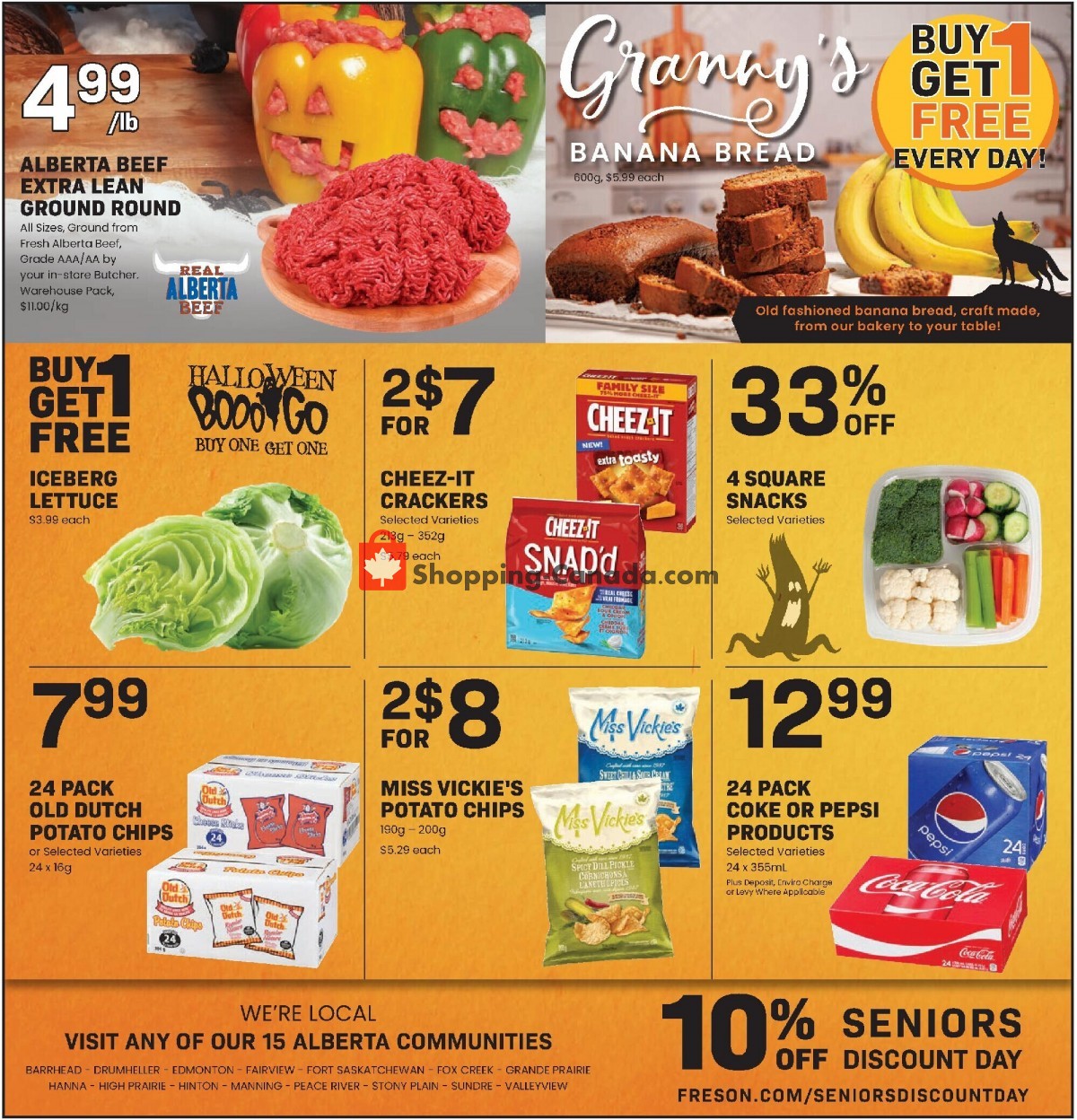 Freson Bros. flyer from Friday October 20, 2023 to Thursday October 26, 2023 - page 7