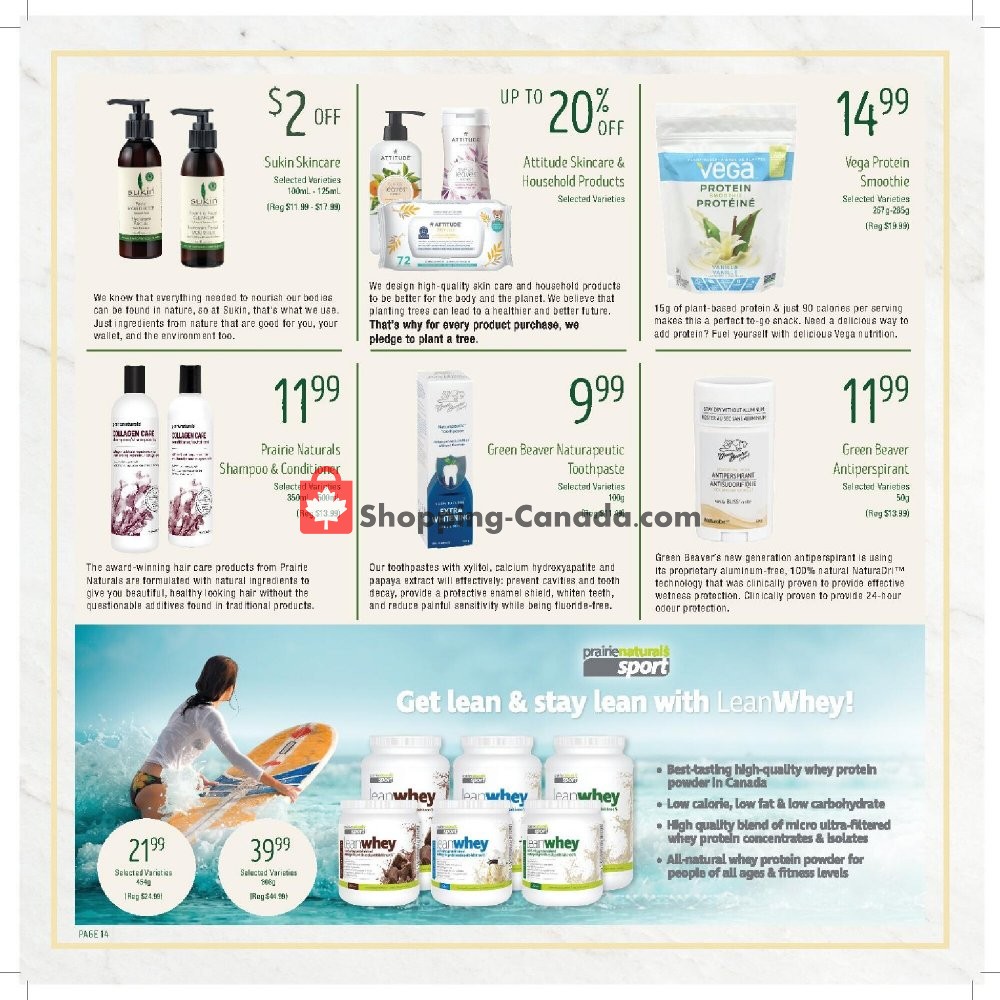 Freson Bros. flyer from Wednesday July 29, 2020 to Tuesday September 22, 2020 - page 14
