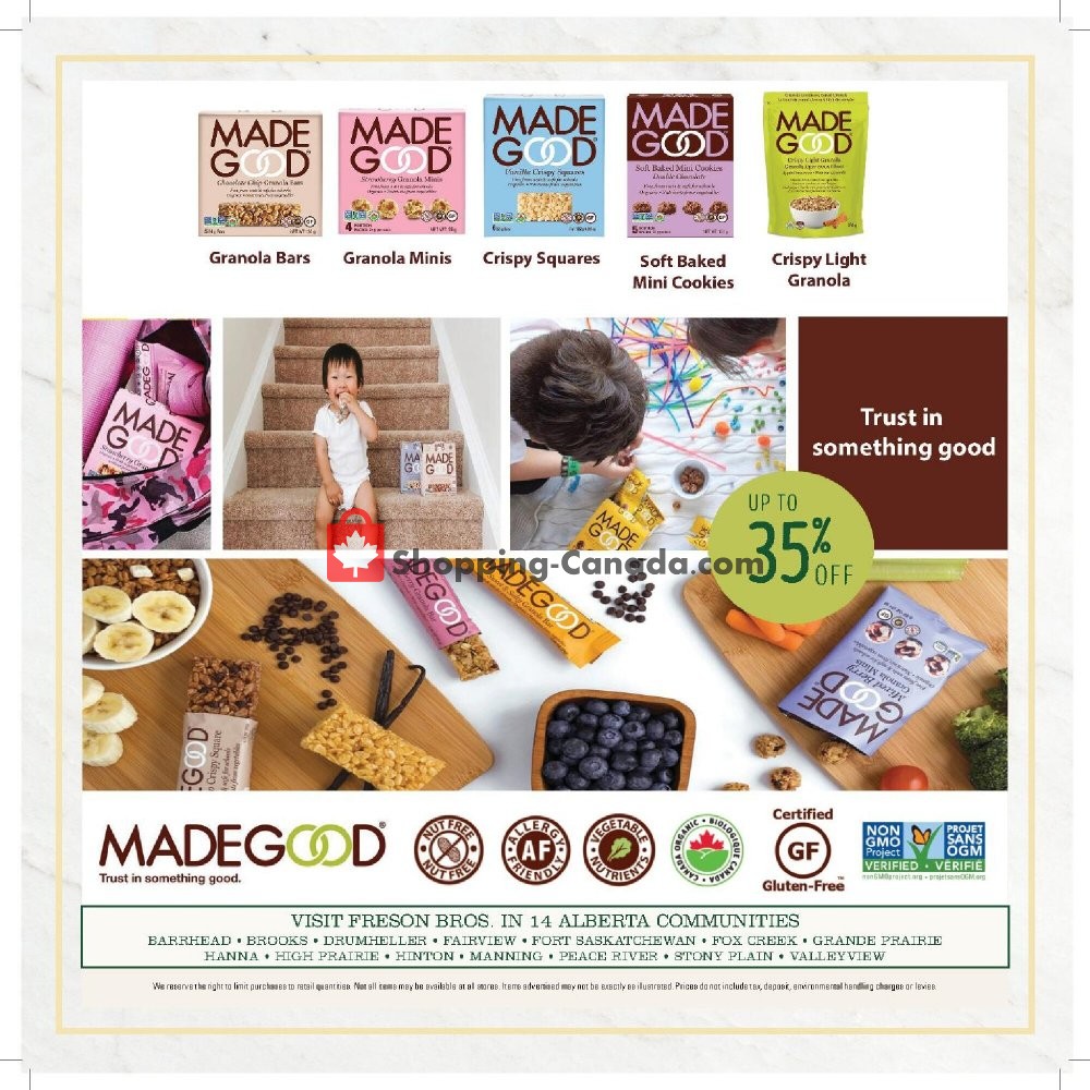 Freson Bros. flyer from Wednesday July 29, 2020 to Tuesday September 22, 2020 - page 16