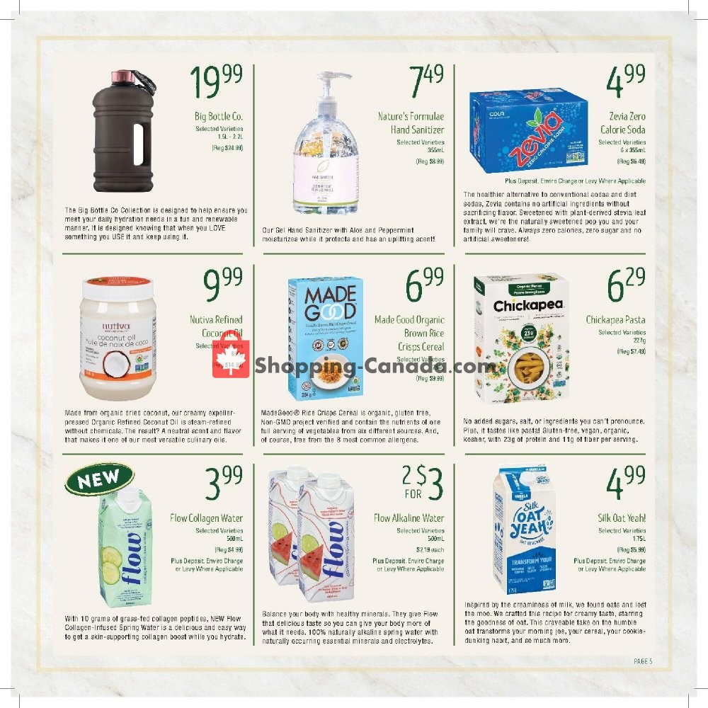 Freson Bros. flyer from Wednesday July 29, 2020 to Tuesday September 22, 2020 - page 5