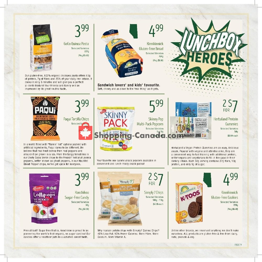 Freson Bros. flyer from Wednesday July 29, 2020 to Tuesday September 22, 2020 - page 9