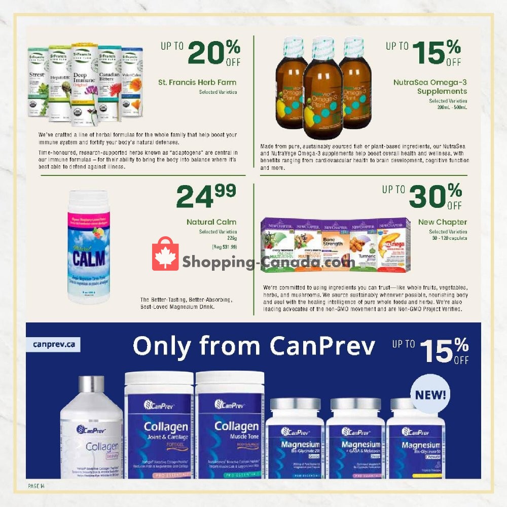 Freson Bros. flyer from Wednesday September 23, 2020 to Tuesday November 24, 2020 - page 14
