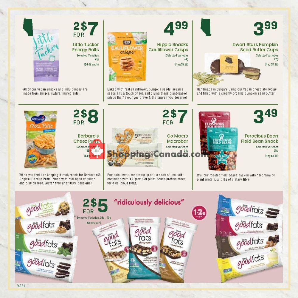 Freson Bros. flyer from Wednesday September 23, 2020 to Tuesday November 24, 2020 - page 4