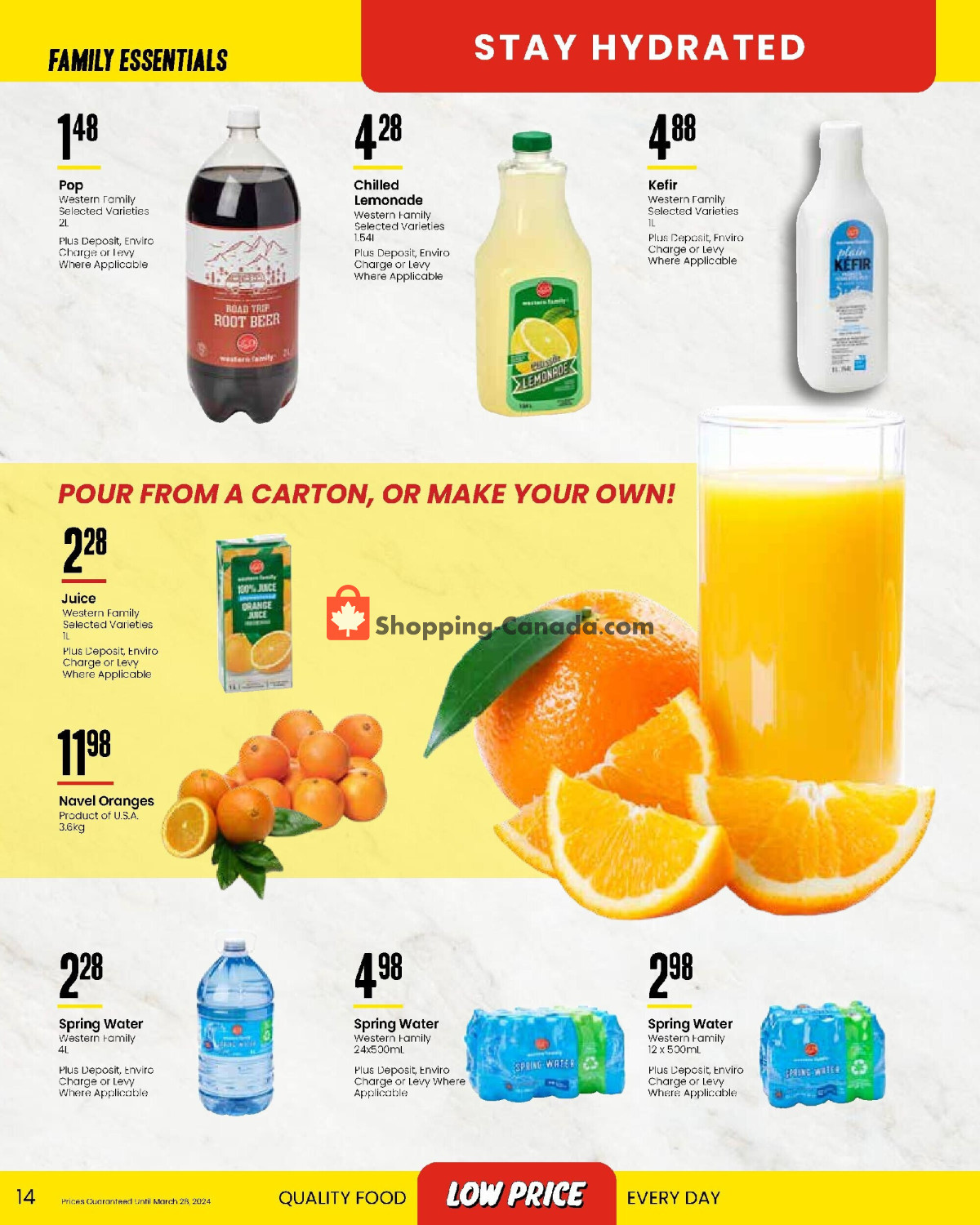 Freson Bros. flyer from Friday March 1, 2024 to Thursday March 28, 2024 - page 14