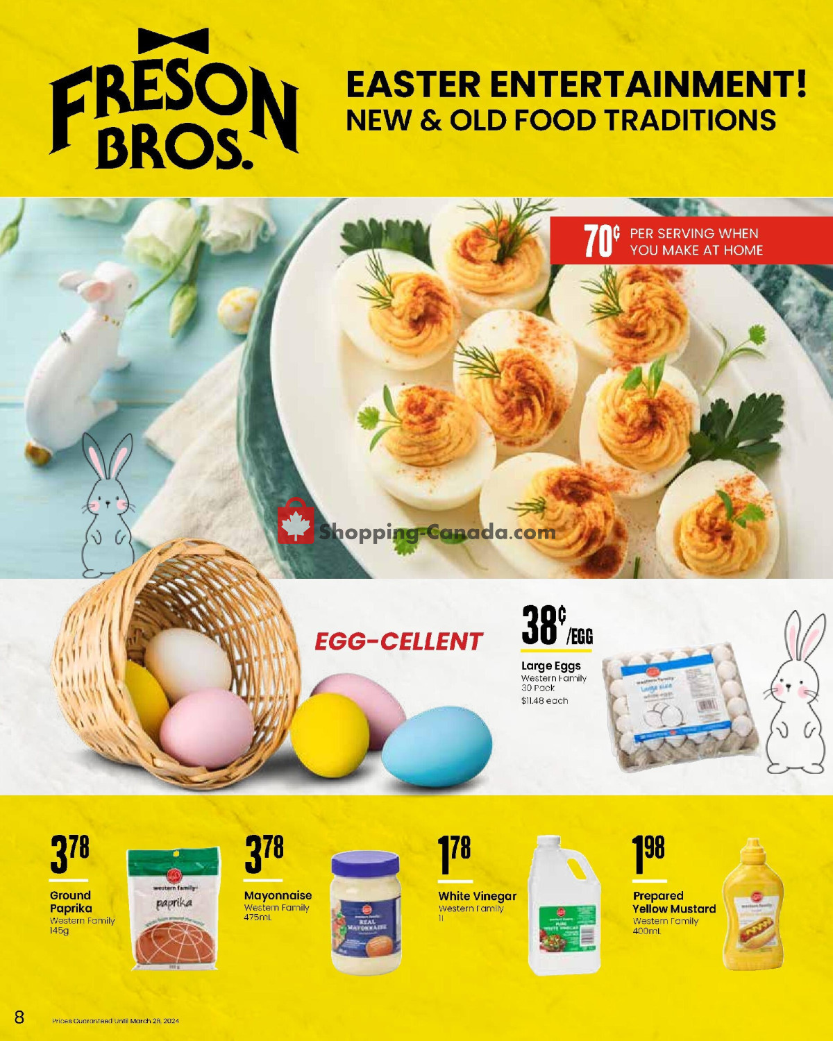 Freson Bros. flyer from Friday March 1, 2024 to Thursday March 28, 2024 - page 8