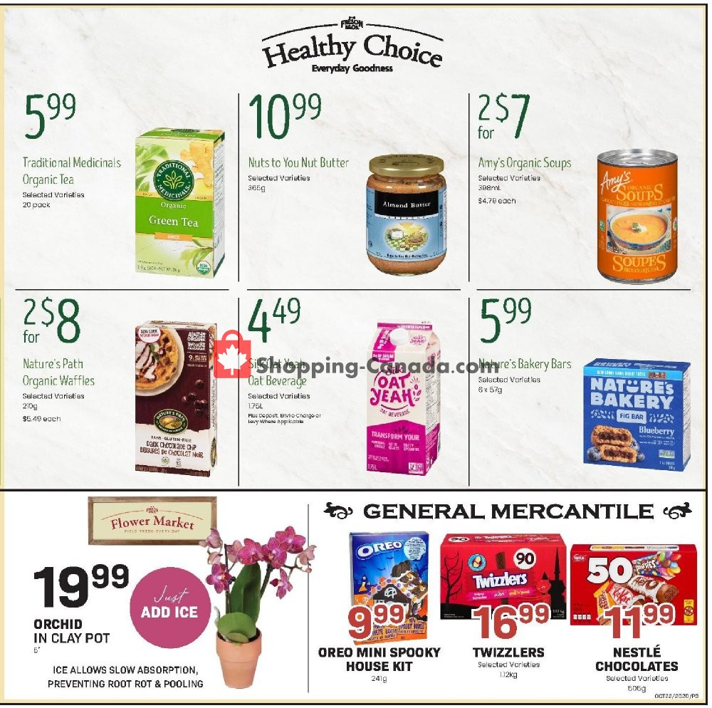 Freson Bros. flyer from Friday October 16, 2020 to Thursday October 22, 2020 - page 3