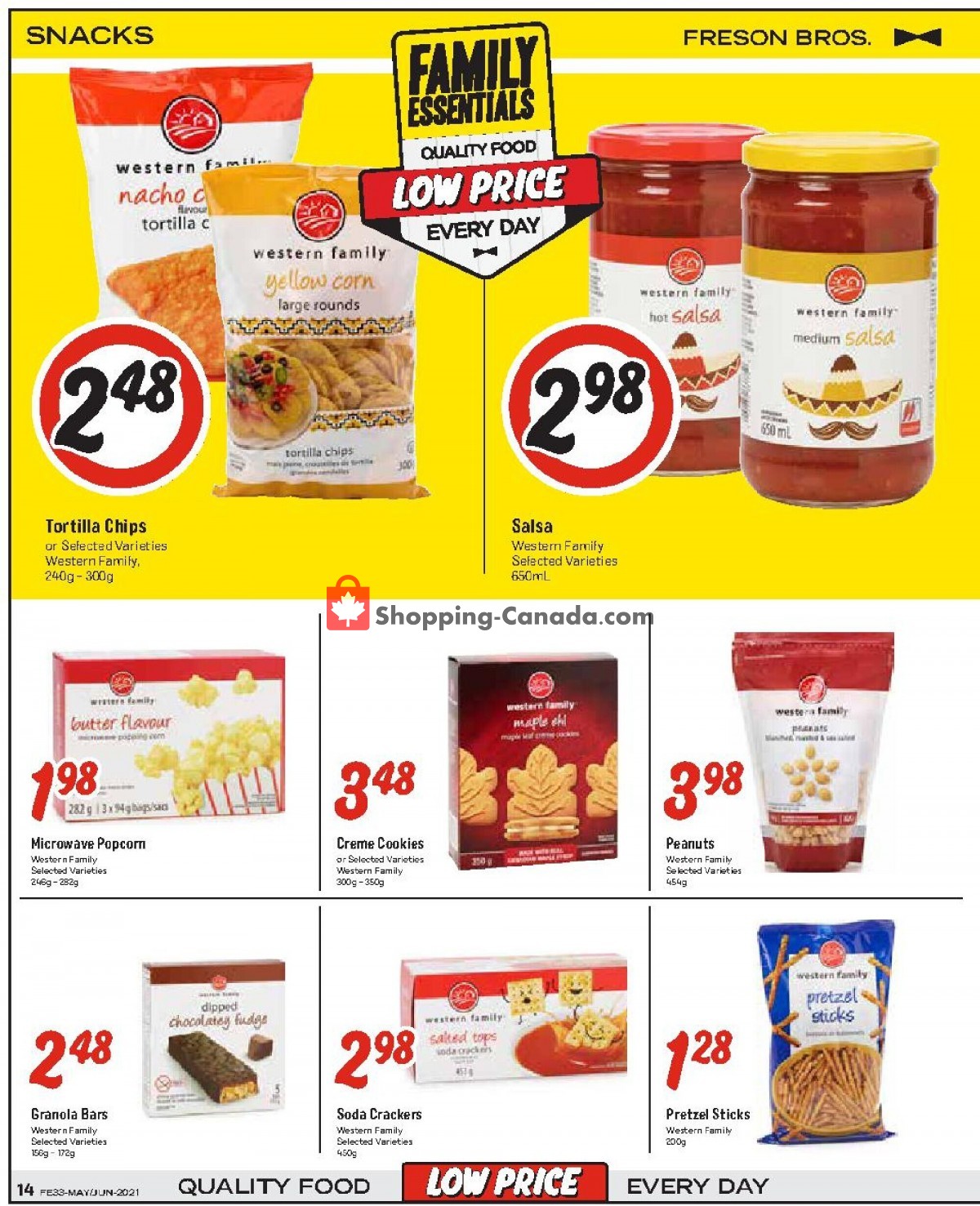 Freson Bros. flyer from Friday April 30, 2021 to Thursday May 6, 2021 - page 14