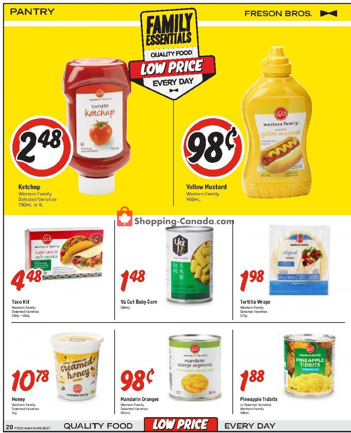 Freson Bros. flyer from Friday April 30, 2021 to Thursday May 6, 2021 - page 20