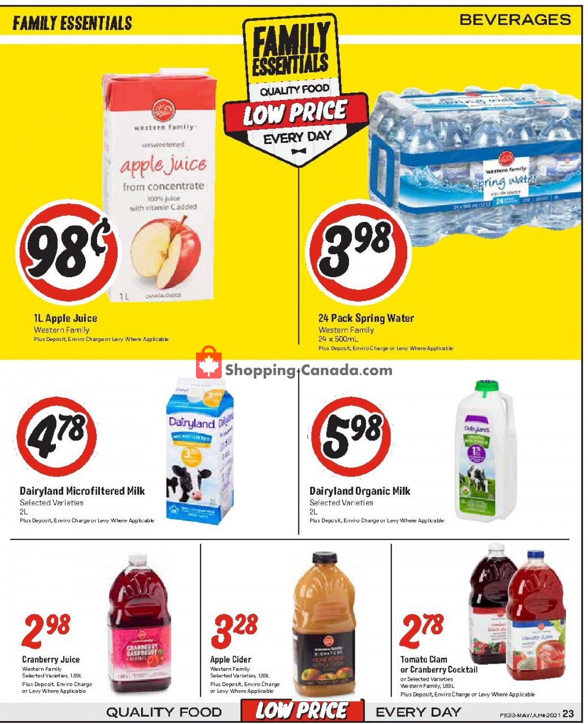 Freson Bros. flyer from Friday April 30, 2021 to Thursday May 6, 2021 - page 23