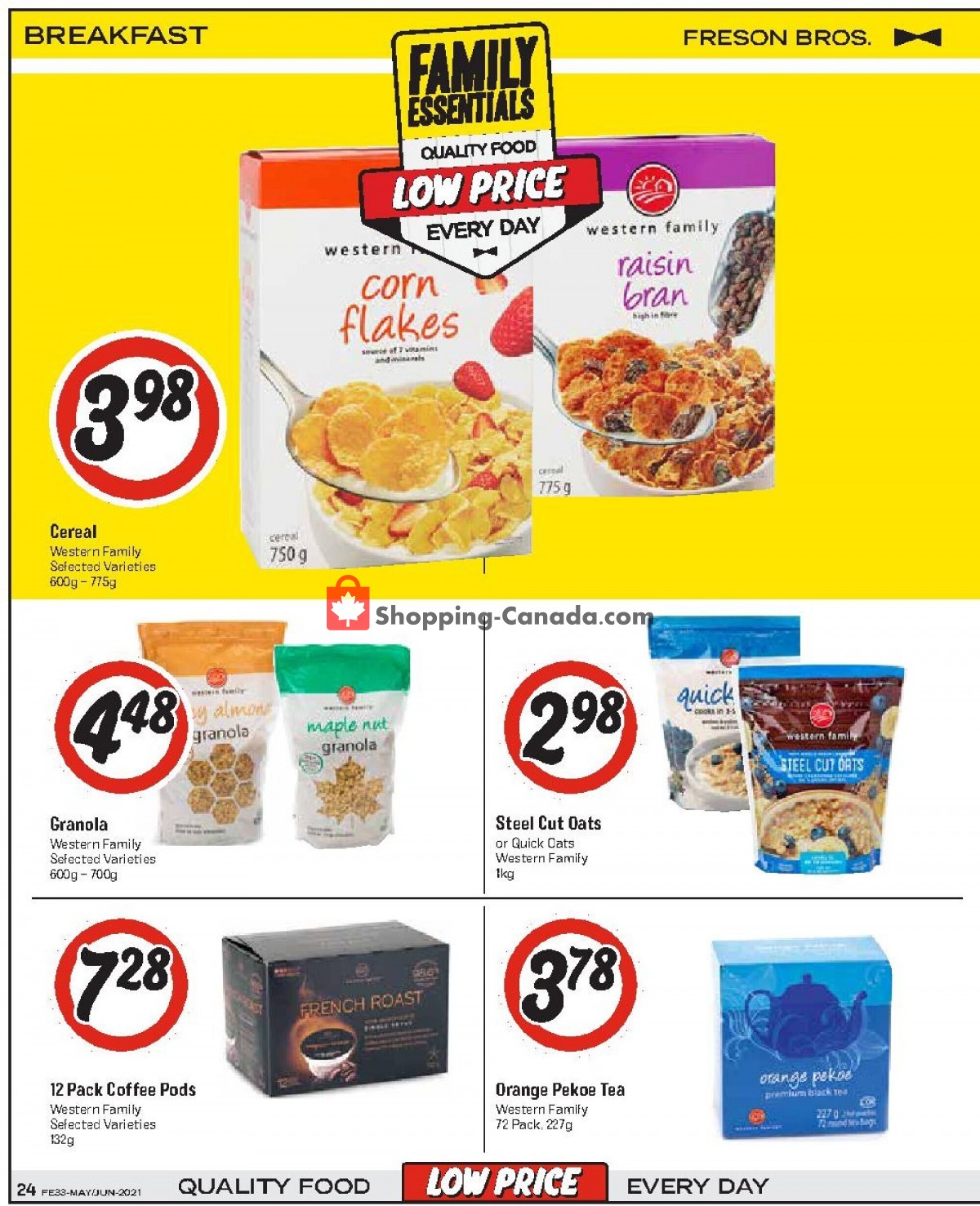 Freson Bros. flyer from Friday April 30, 2021 to Thursday May 6, 2021 - page 24