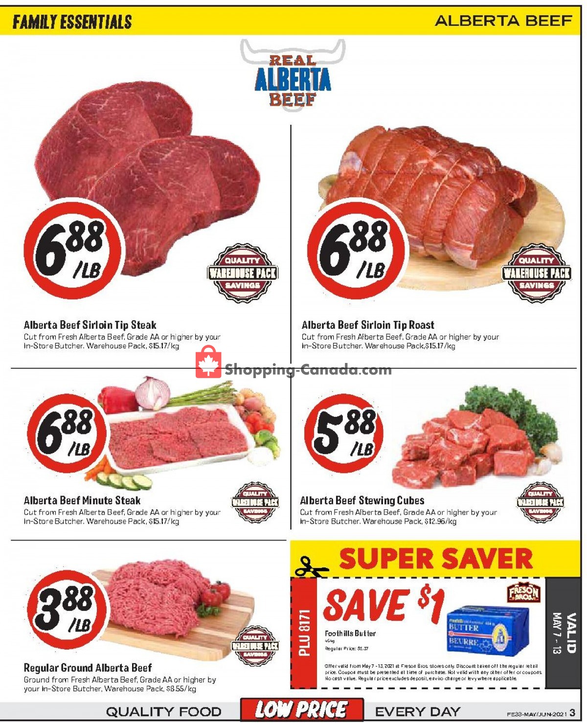 Freson Bros. flyer from Friday April 30, 2021 to Thursday May 6, 2021 - page 3