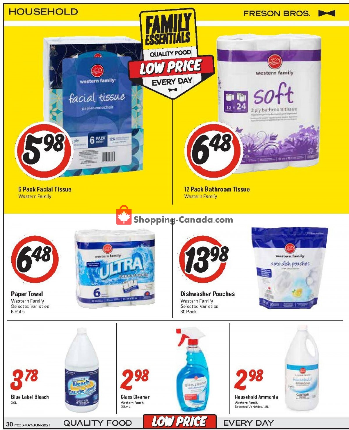 Freson Bros. flyer from Friday April 30, 2021 to Thursday May 6, 2021 - page 30