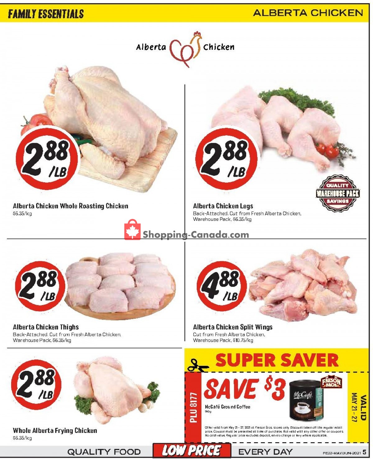Freson Bros. flyer from Friday April 30, 2021 to Thursday May 6, 2021 - page 5