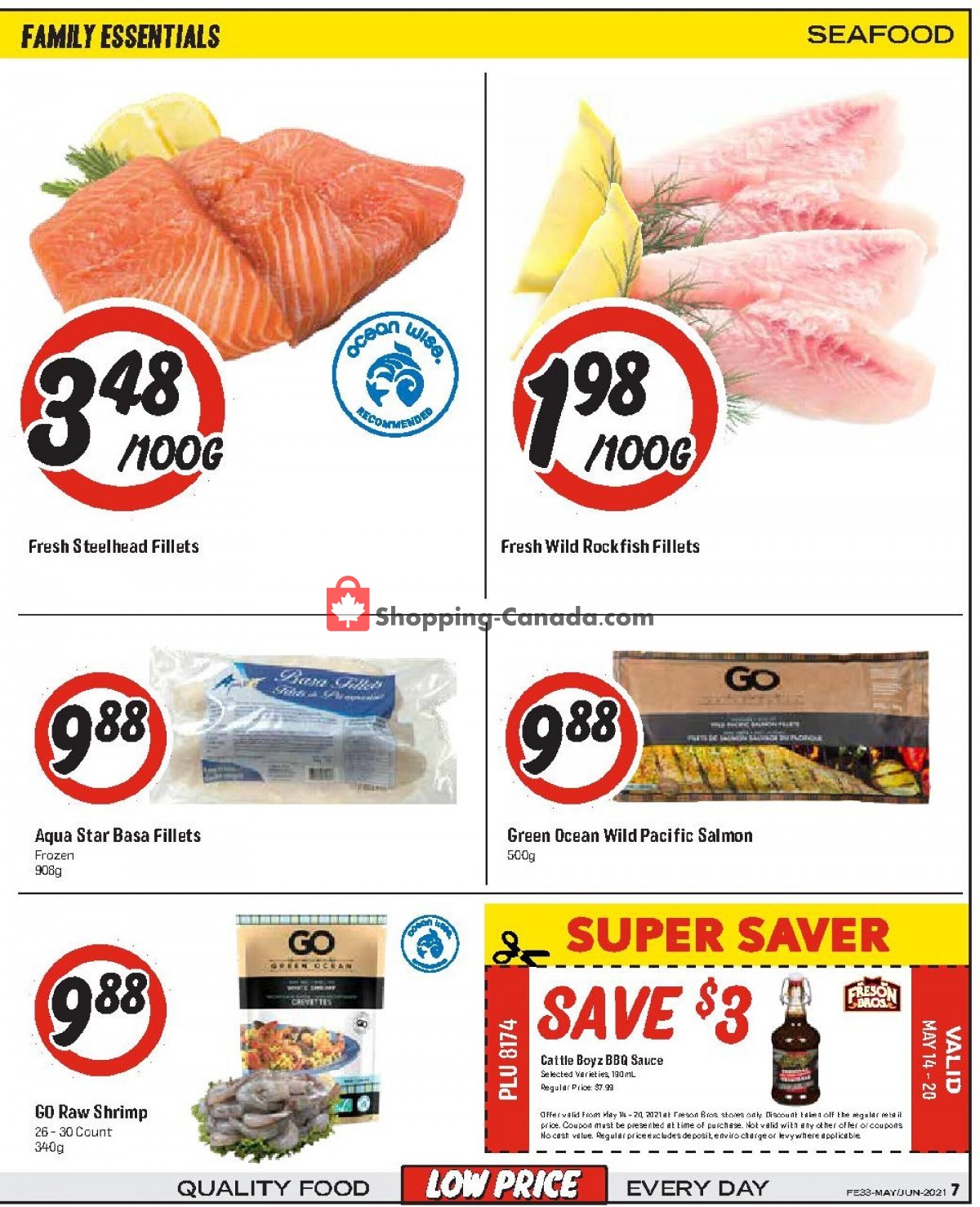 Freson Bros. flyer from Friday April 30, 2021 to Thursday May 6, 2021 - page 7