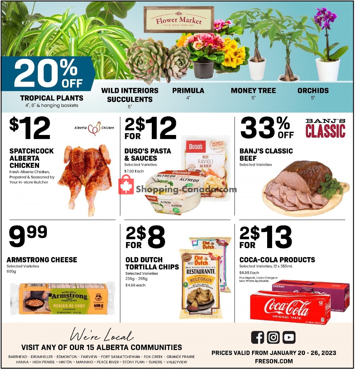 Freson Bros. flyer from Friday January 20, 2023 to Thursday January 26, 2023 - page 7