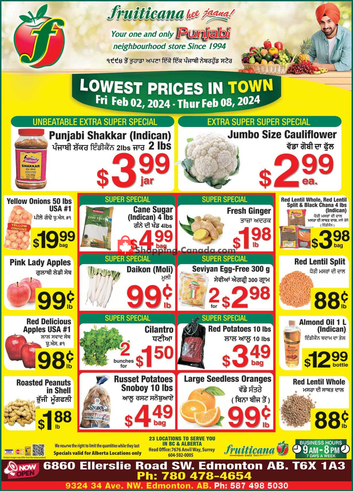 Fruiticana flyer from Friday February 2, 2024 to Thursday February 8, 2024 - page 1