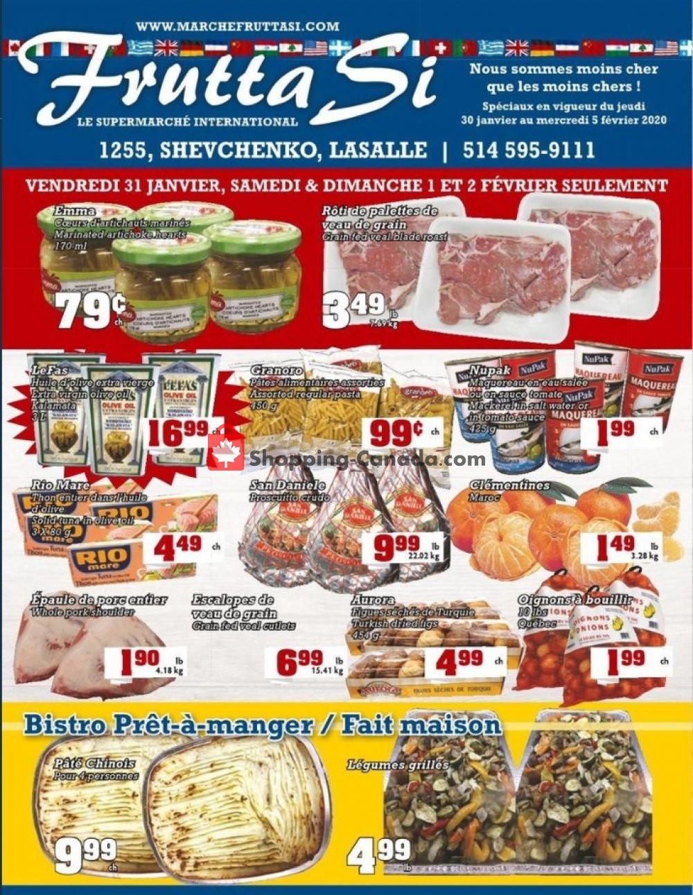 Frutta Si flyer from Thursday January 30, 2020 to Wednesday February 5, 2020 - page 1