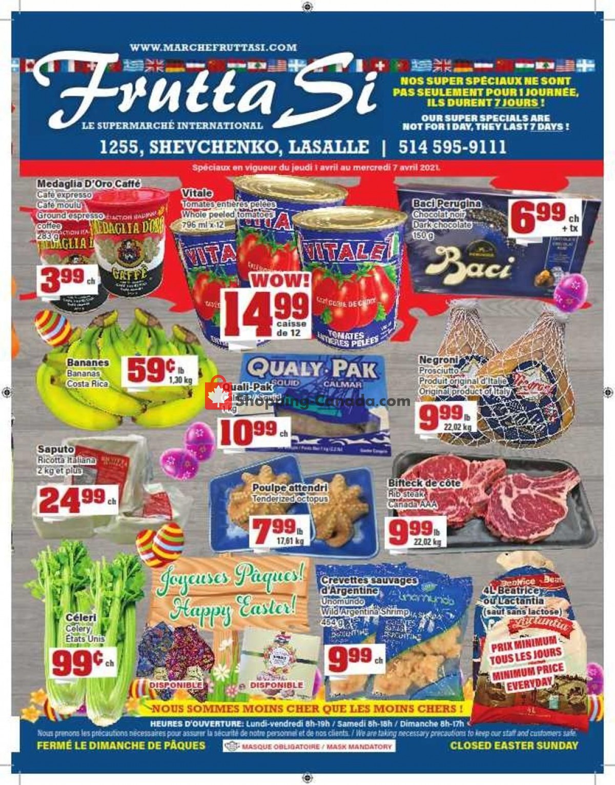 Frutta Si flyer from Thursday April 1, 2021 to Wednesday April 7, 2021 - page 1