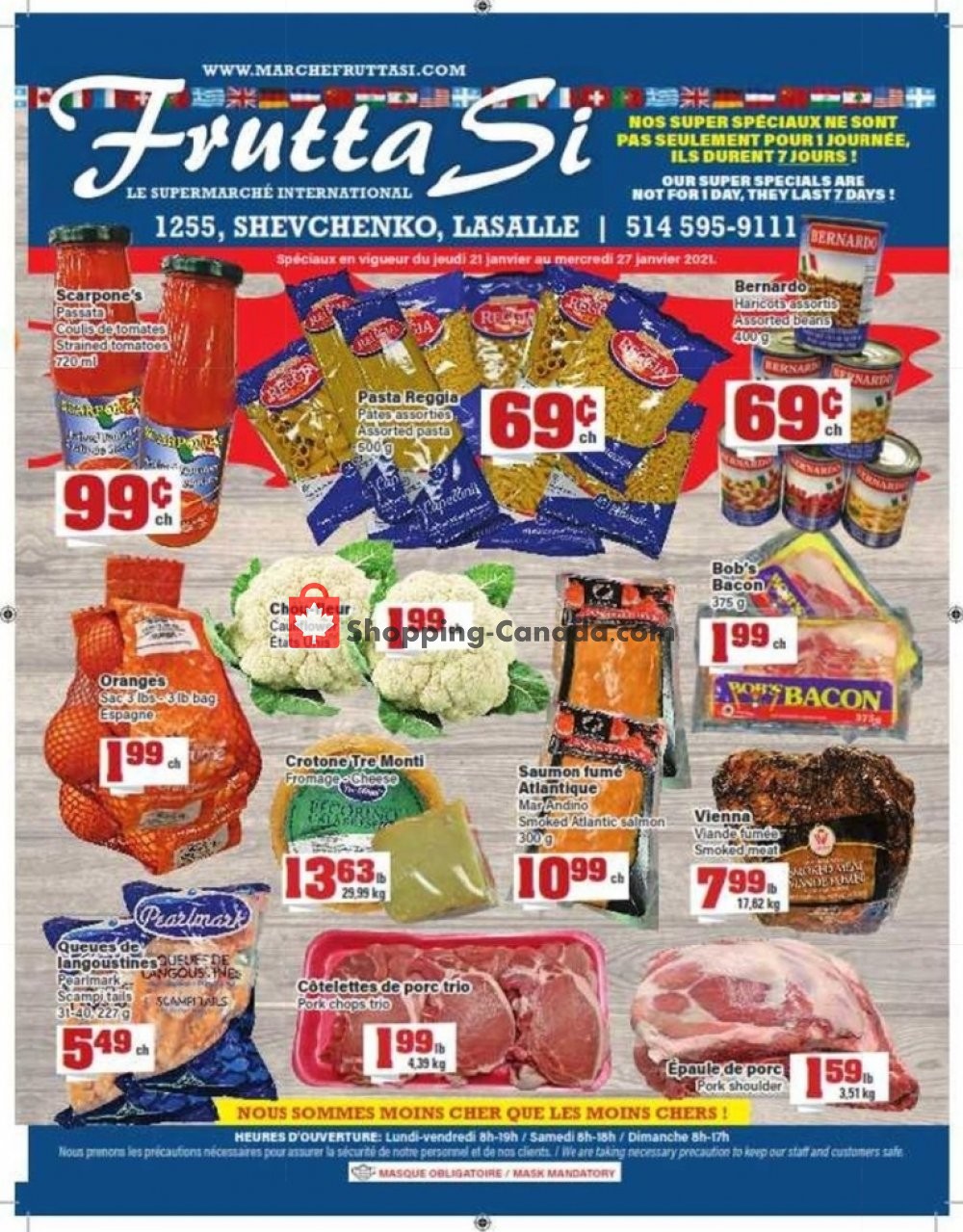 Frutta Si flyer from Thursday January 21, 2021 to Wednesday January 27, 2021 - page 1