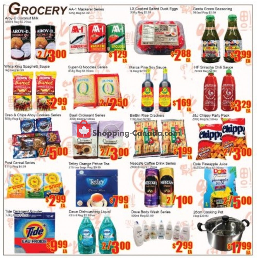 Fu Yao Supermarket flyer from Friday September 6, 2019 to Thursday September 12, 2019 - page 2