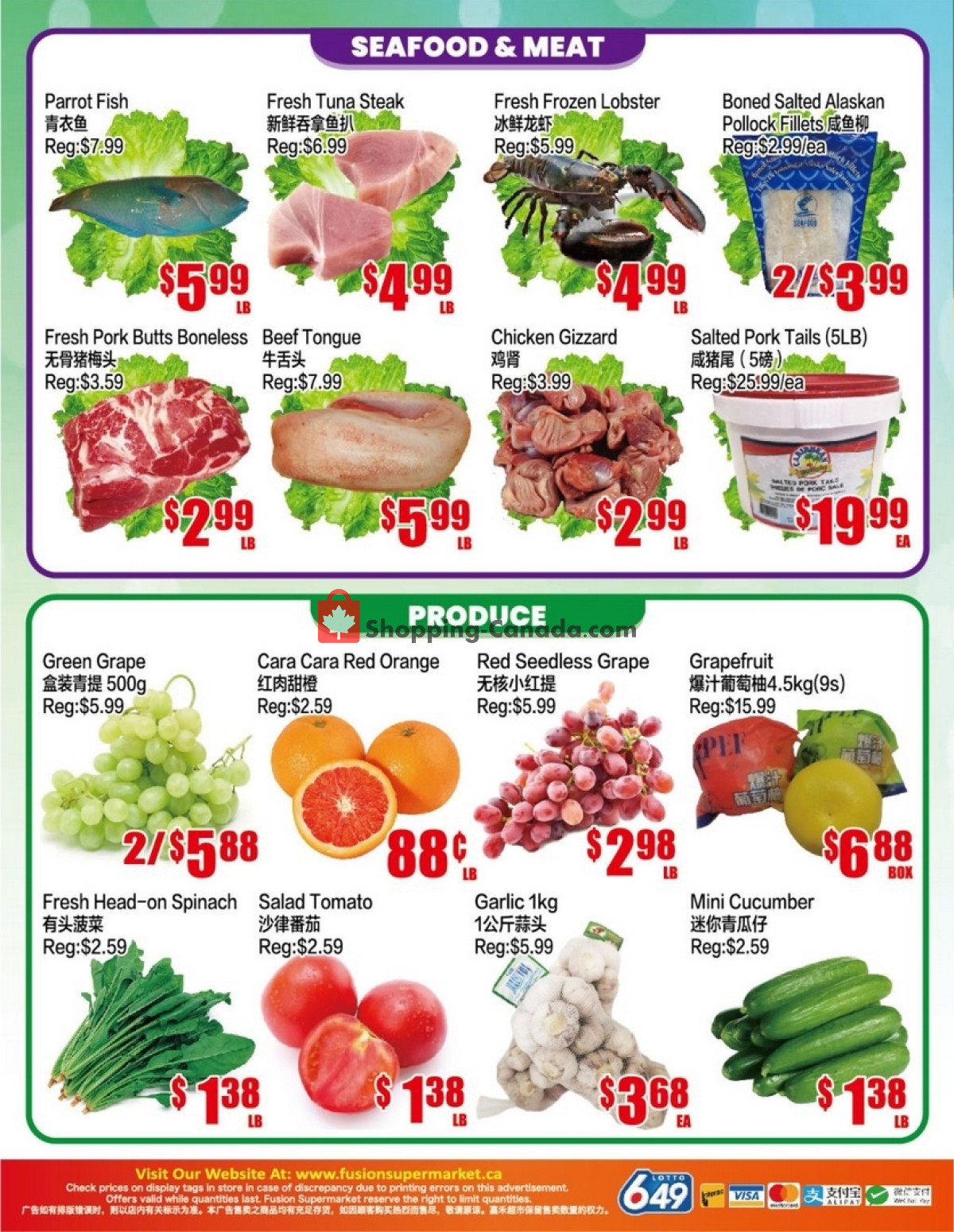 Fusion Supermarket flyer from Friday March 1, 2024 to Thursday March 7, 2024 - page 2