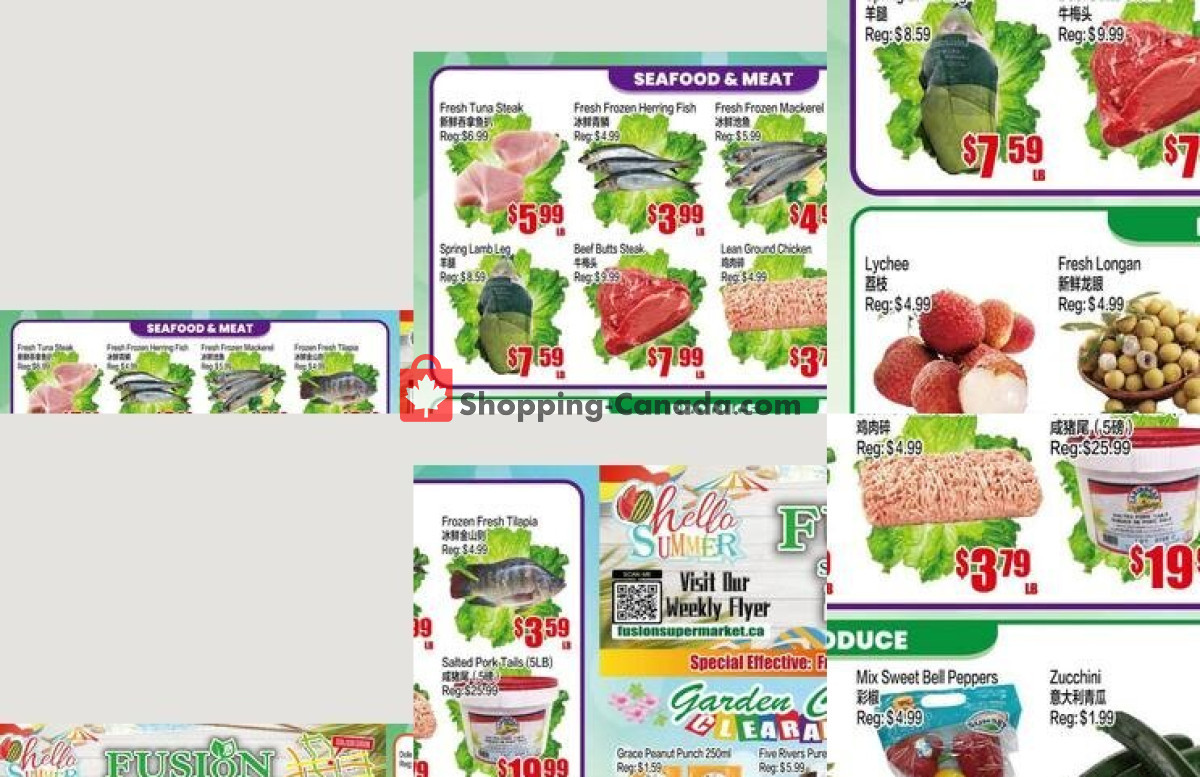 Fusion Supermarket flyer from Friday July 10, 2026 to Thursday July 16, 2026 - page 1