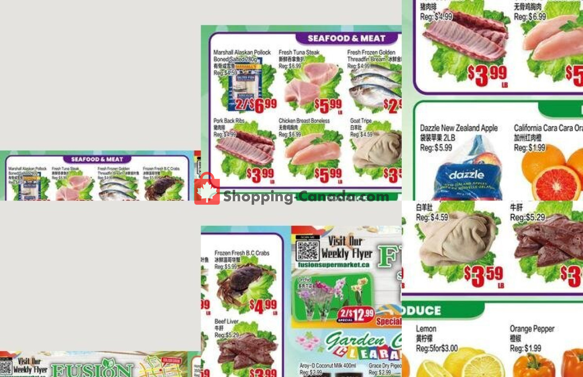 Fusion Supermarket flyer from Friday July 24, 2026 to Thursday July 30, 2026 - page 1