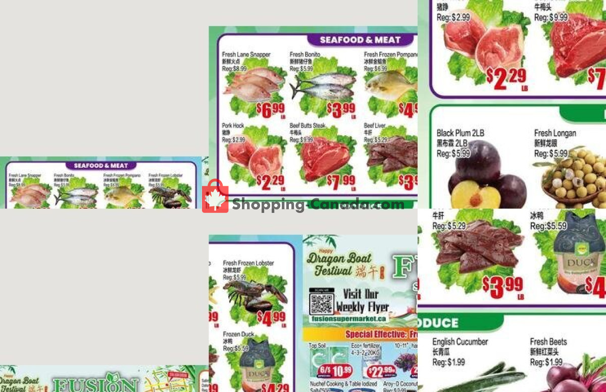 Fusion Supermarket flyer from Friday June 5, 2026 to Thursday June 11, 2026 - page 1