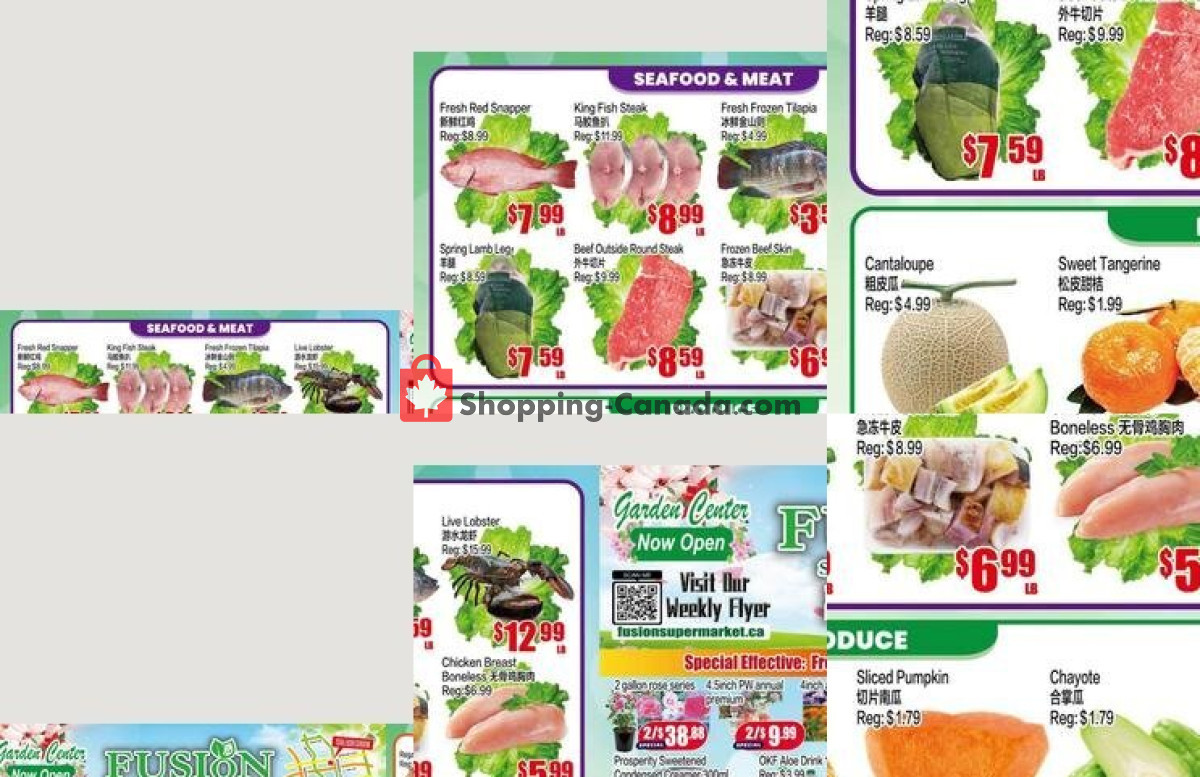 Fusion Supermarket flyer from Friday May 29, 2026 to Thursday June 4, 2026 - page 1