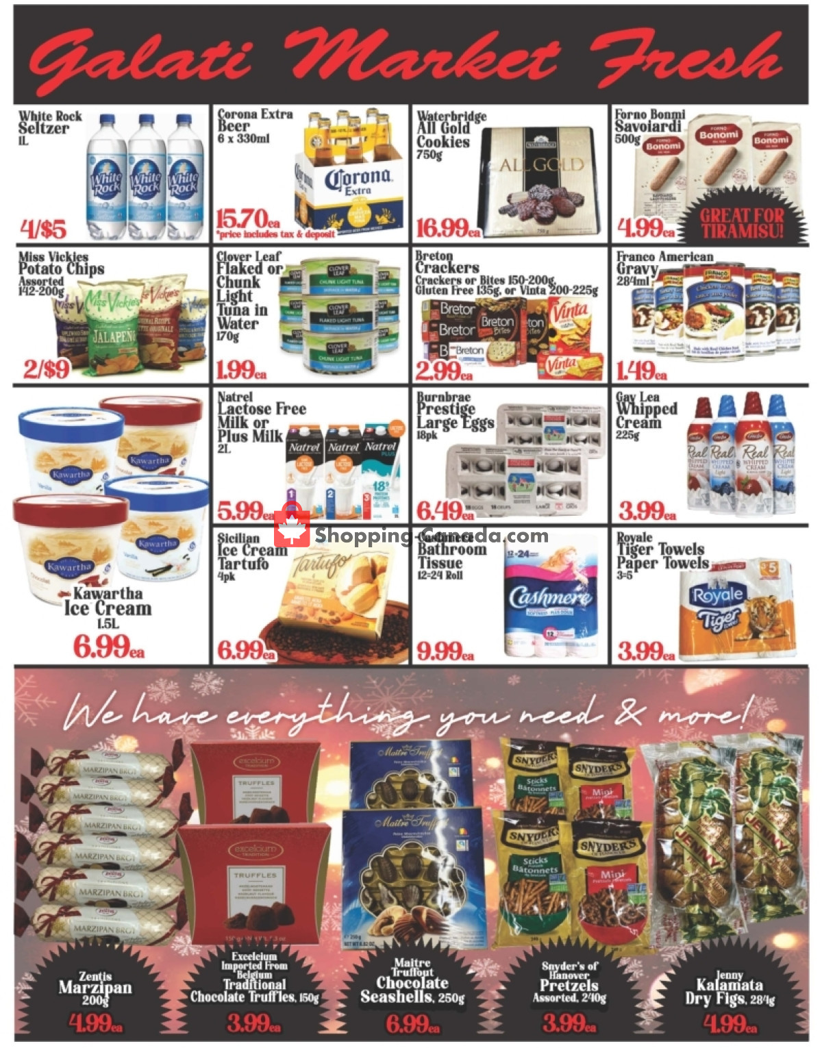 Galati Market Fresh flyer from Friday December 15, 2023 to Sunday December 31, 2023 - page 3