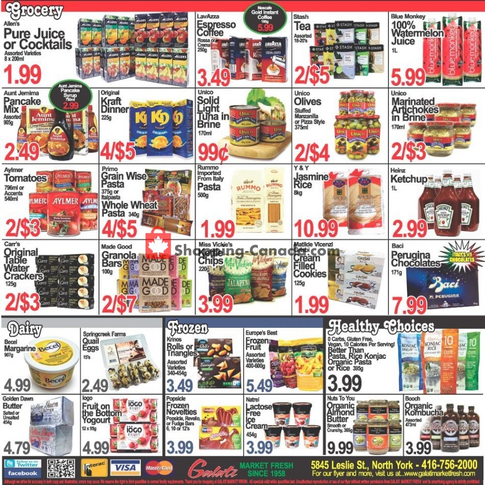 Galati Market Fresh flyer from Friday July 19, 2019 to Thursday August 1, 2019 - page 4