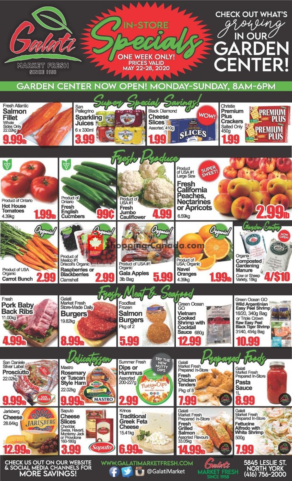 Galati Market Fresh flyer from Friday May 22, 2020 to Thursday May 28, 2020 - page 1