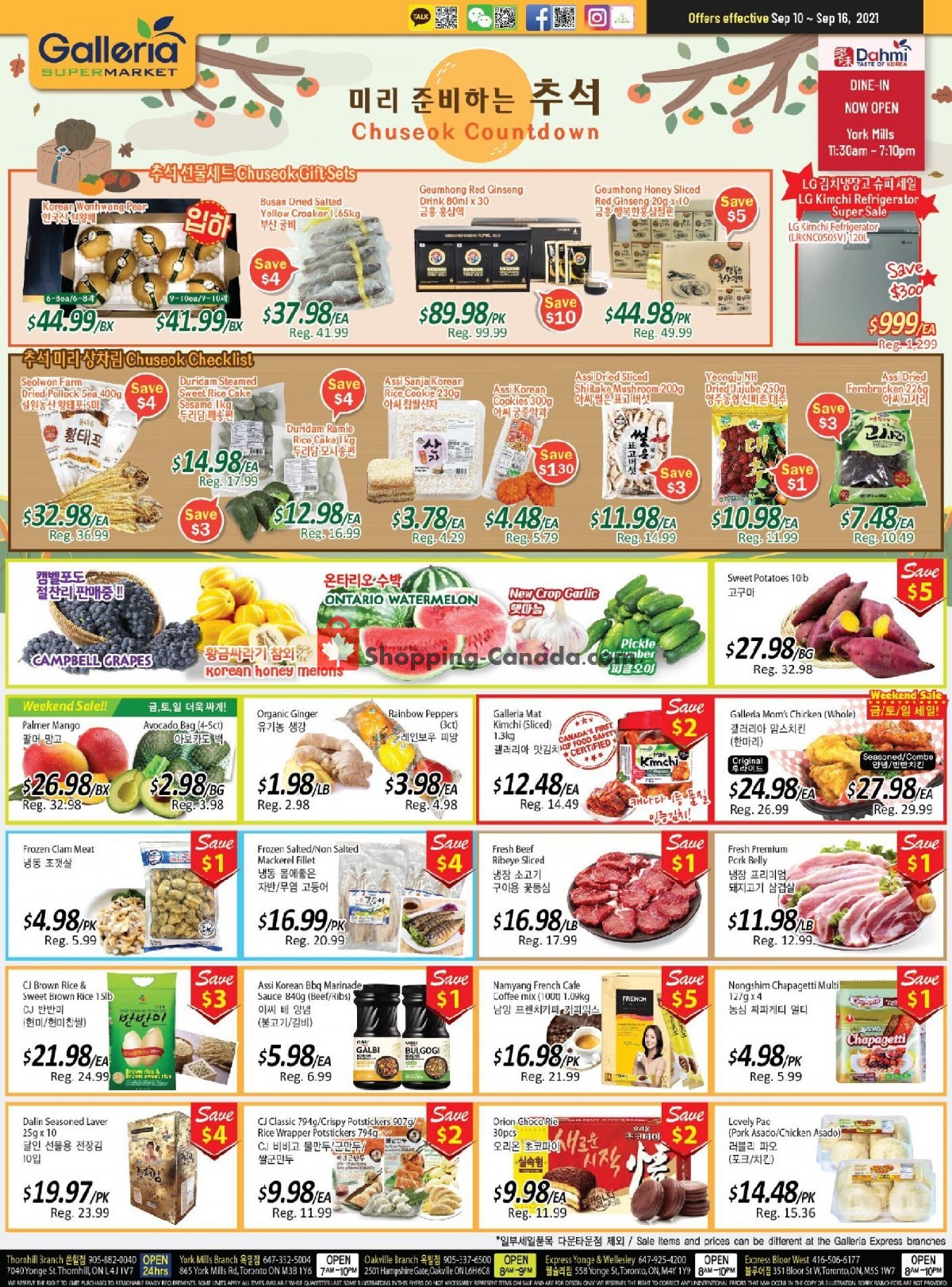 Galleria Supermarket flyer from Friday September 10, 2021 to Thursday September 16, 2021 - page 2