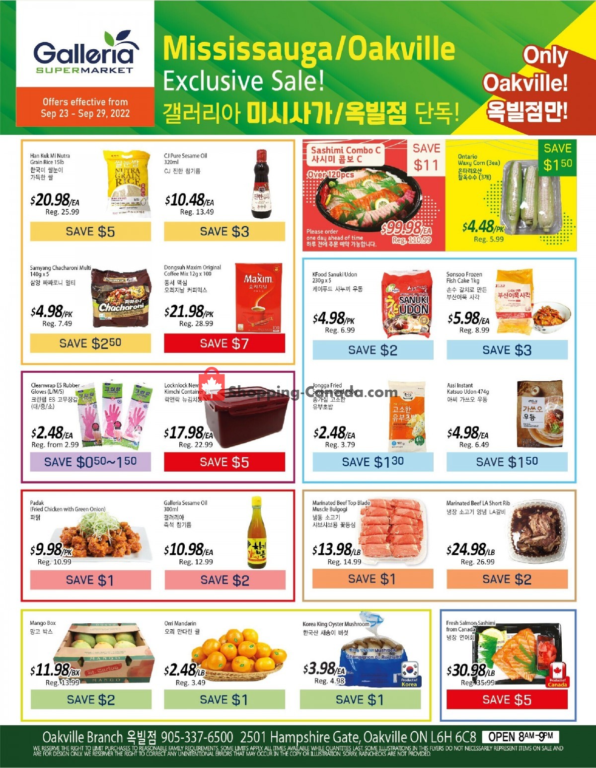 Galleria Supermarket flyer from Friday September 23, 2022 to Thursday September 29, 2022 - page 3